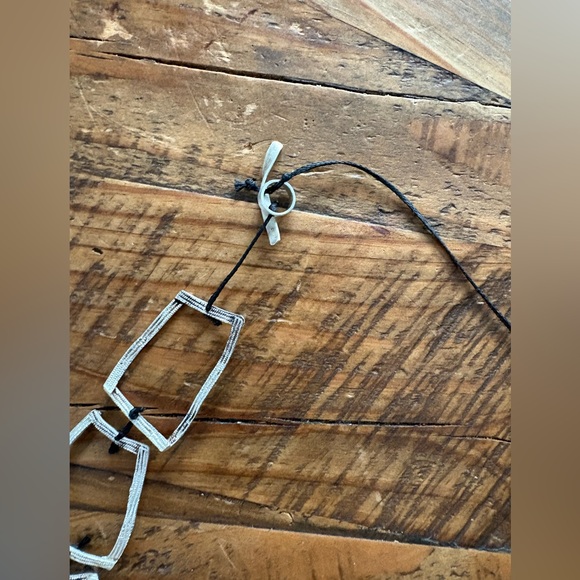 Vintage Sterling Silver Artisan handmade modern necklace stunning! OOAK! - Picture 2 of 8